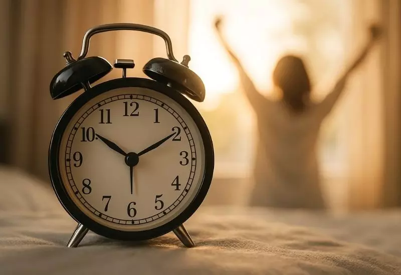 O despertar marca o início da nossa rotina diária.